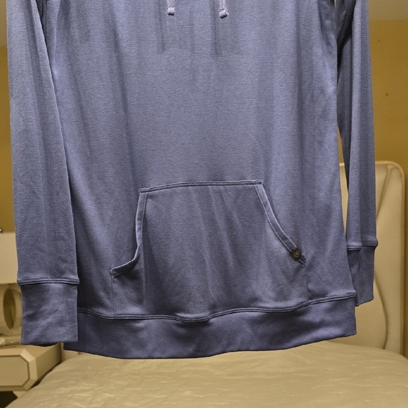 GAIAM Women's Relaxed Cowl Neck Sweatshirt in Purple - Picture 4 of 13